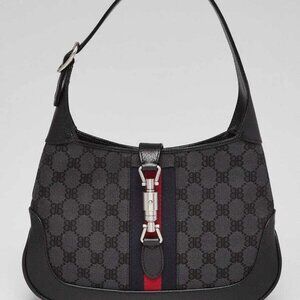Balenciaga x Gucci Black/Grey Canvas/Leather The Hacker Project 1961 Small Ja...